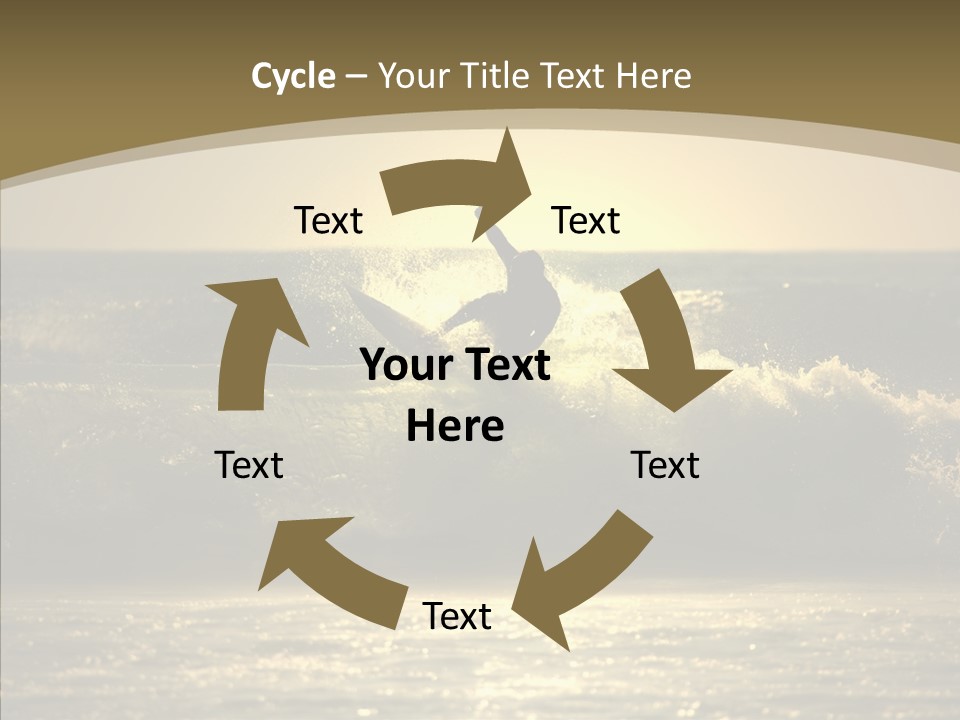Summer Active White PowerPoint Template