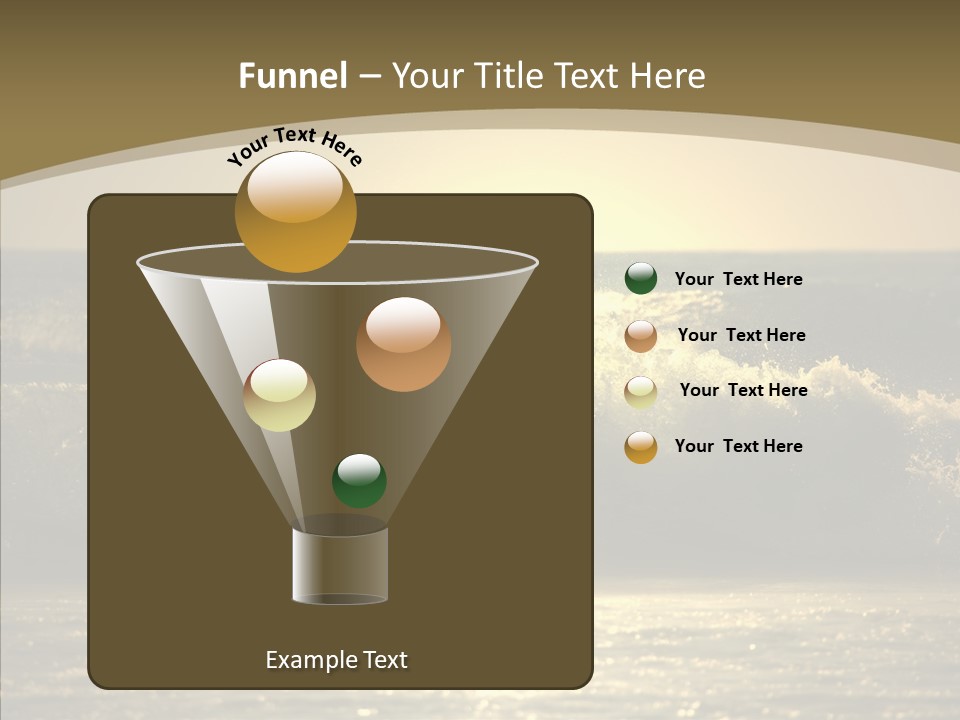 Summer Active White PowerPoint Template