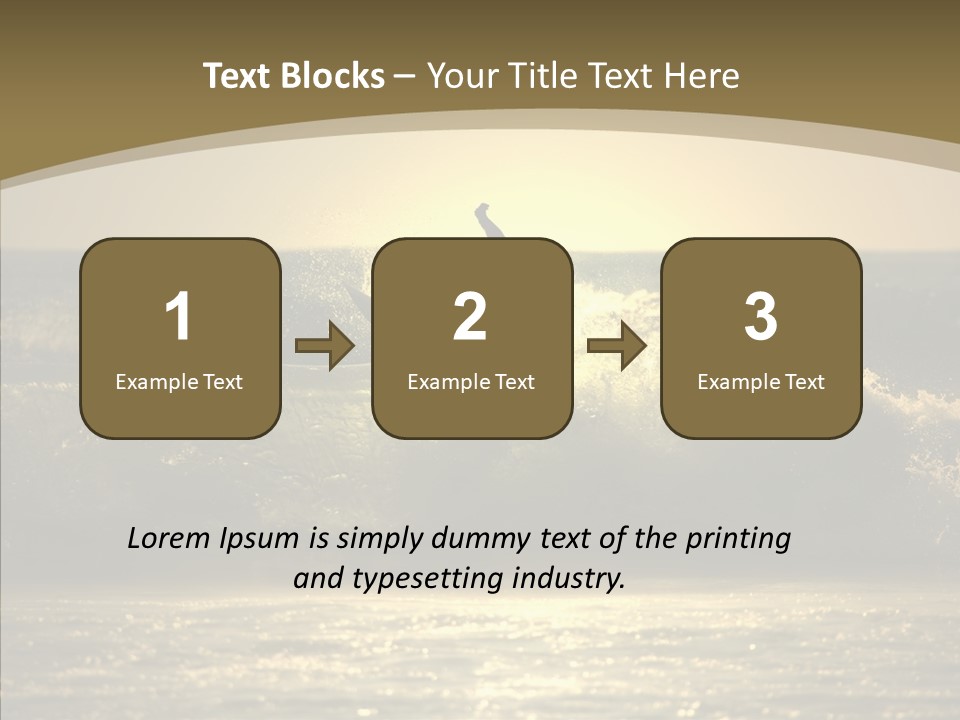 Summer Active White PowerPoint Template