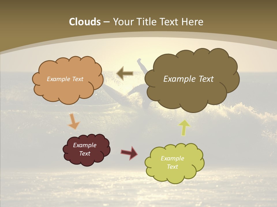 Summer Active White PowerPoint Template