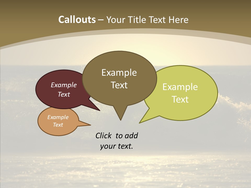 Summer Active White PowerPoint Template