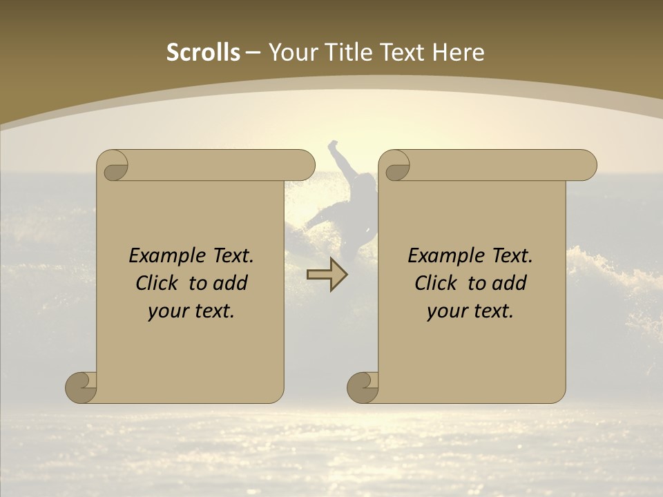 Summer Active White PowerPoint Template