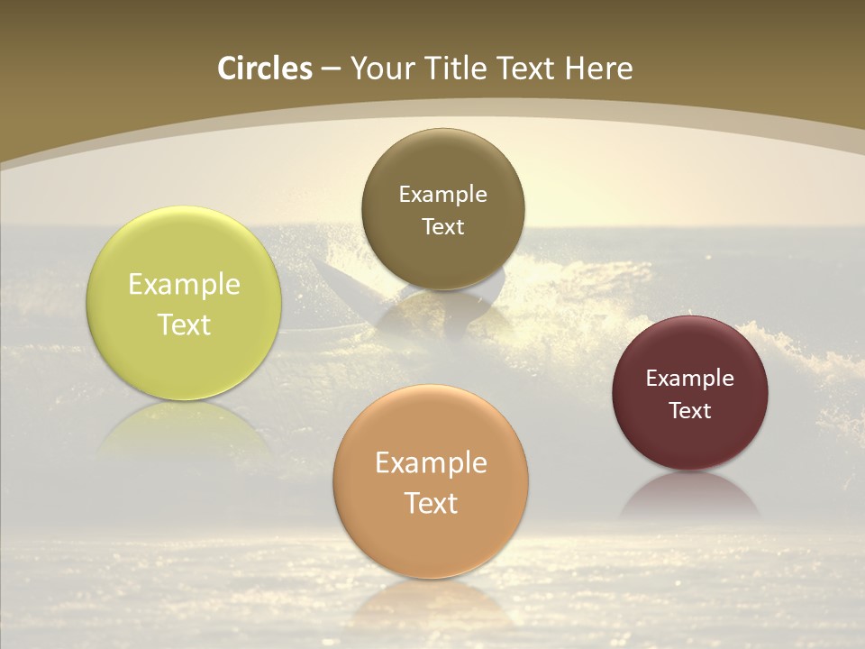 Summer Active White PowerPoint Template