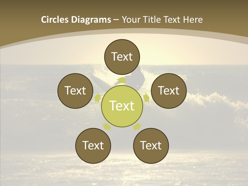 Summer Active White PowerPoint Template