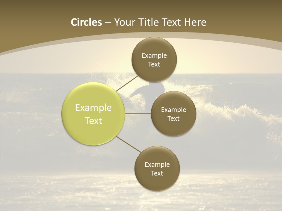 Summer Active White PowerPoint Template