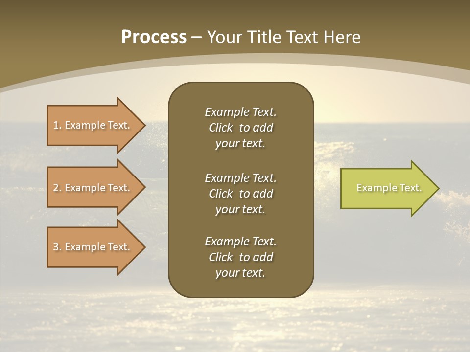 Summer Active White PowerPoint Template