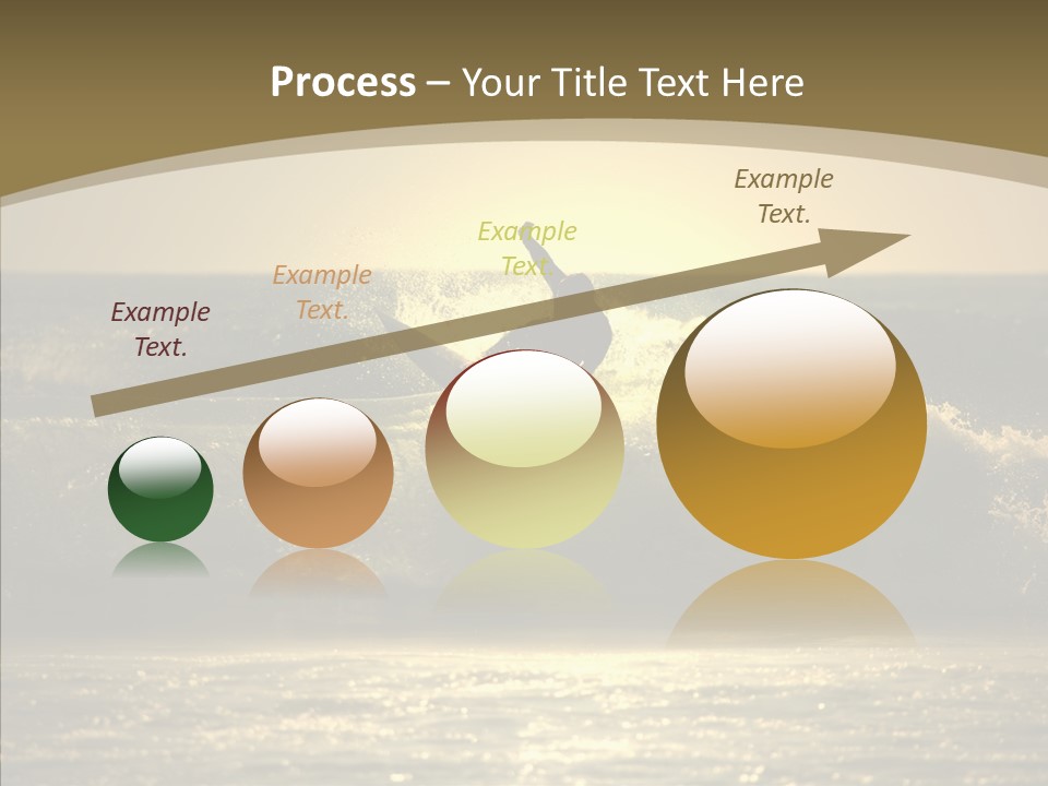 Summer Active White PowerPoint Template