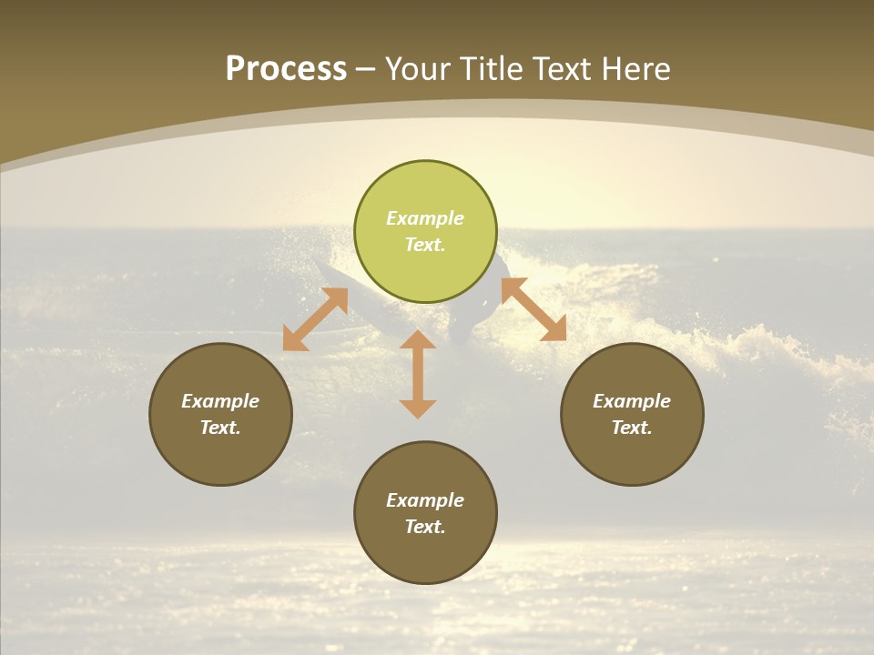 Summer Active White PowerPoint Template