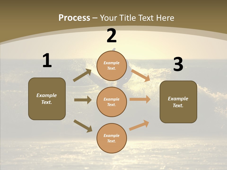 Summer Active White PowerPoint Template