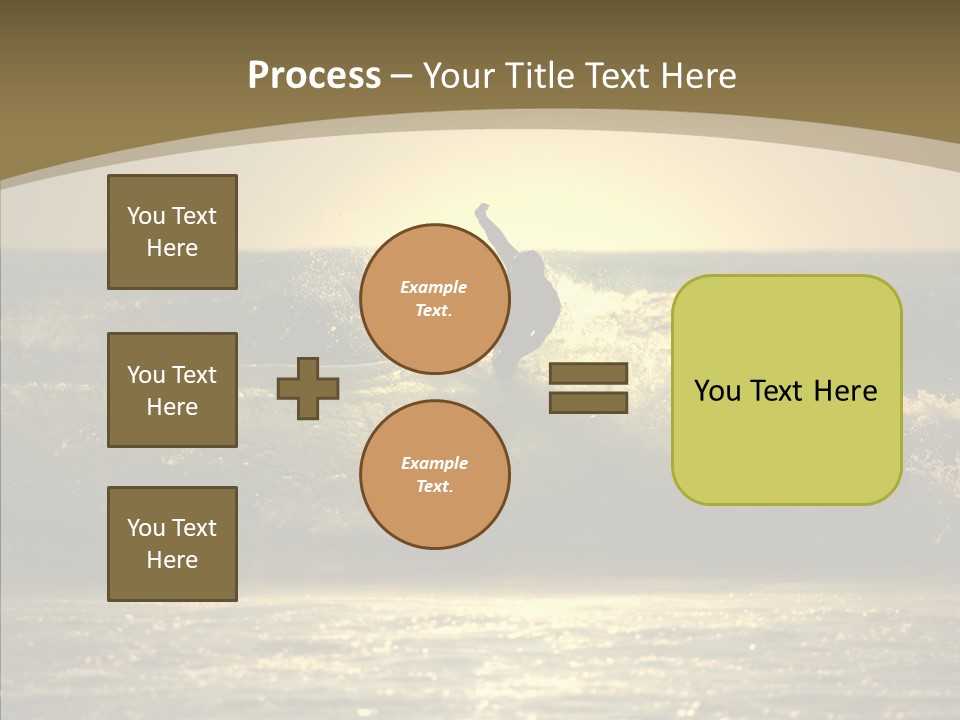 Summer Active White PowerPoint Template