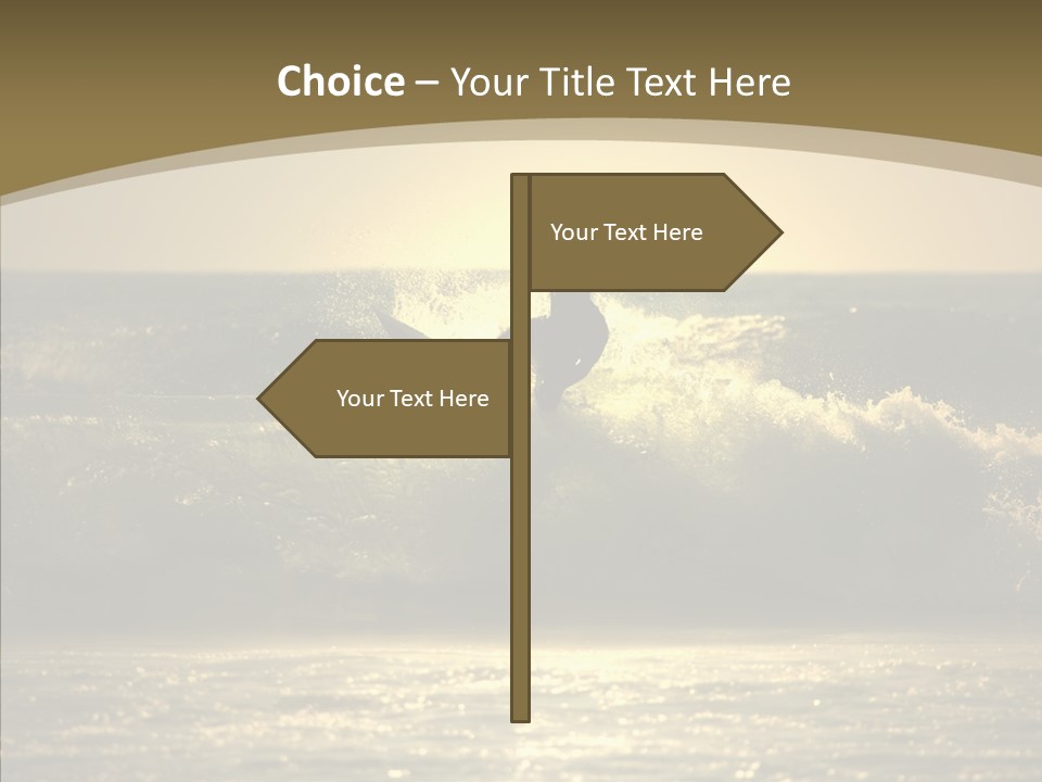 Summer Active White PowerPoint Template