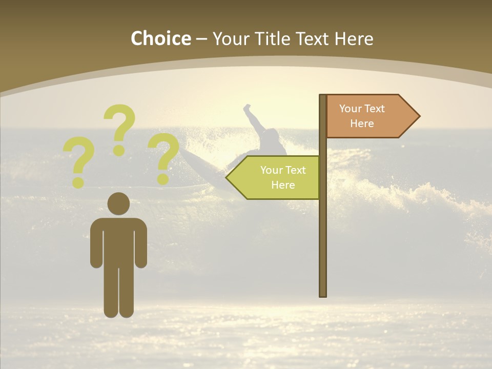 Summer Active White PowerPoint Template