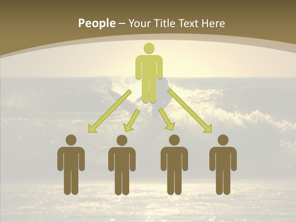 Summer Active White PowerPoint Template