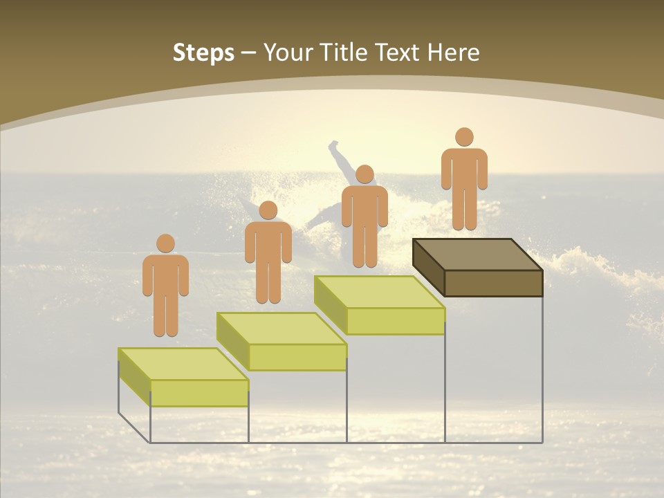 Summer Active White PowerPoint Template