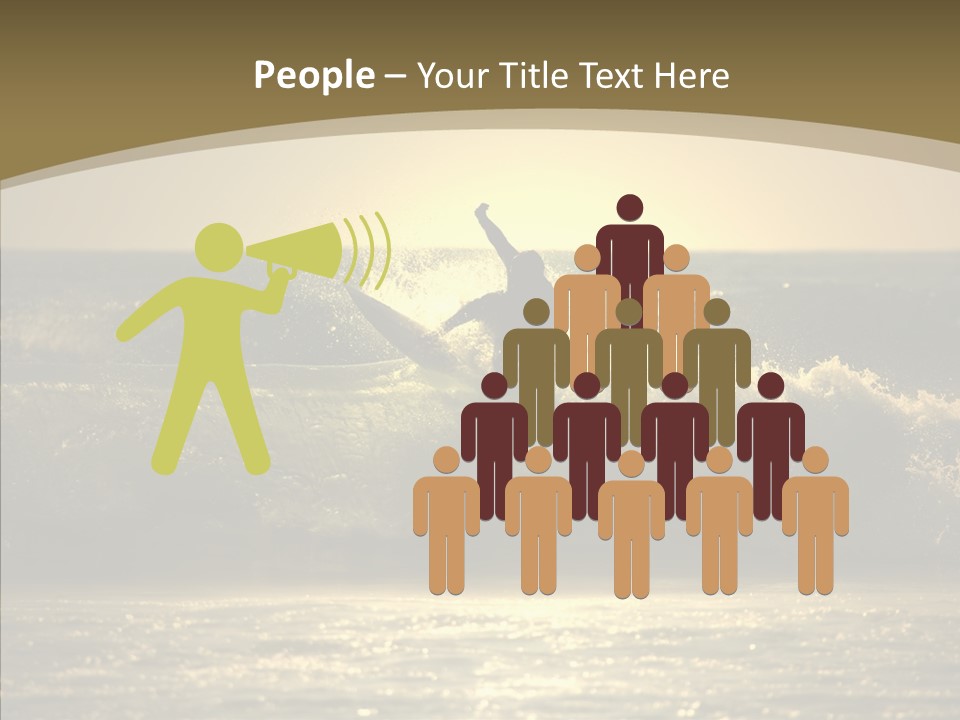 Summer Active White PowerPoint Template