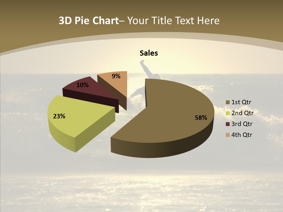 Summer Active White PowerPoint Template
