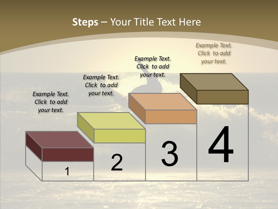 Summer Active White PowerPoint Template