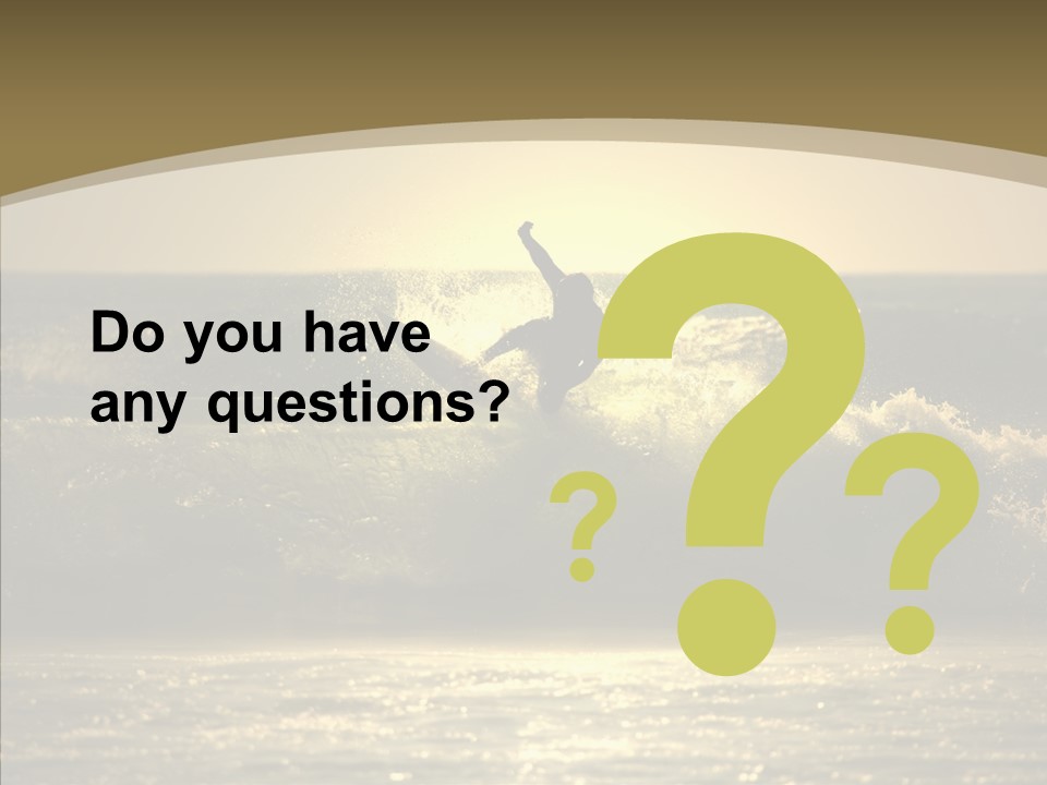 Summer Active White PowerPoint Template