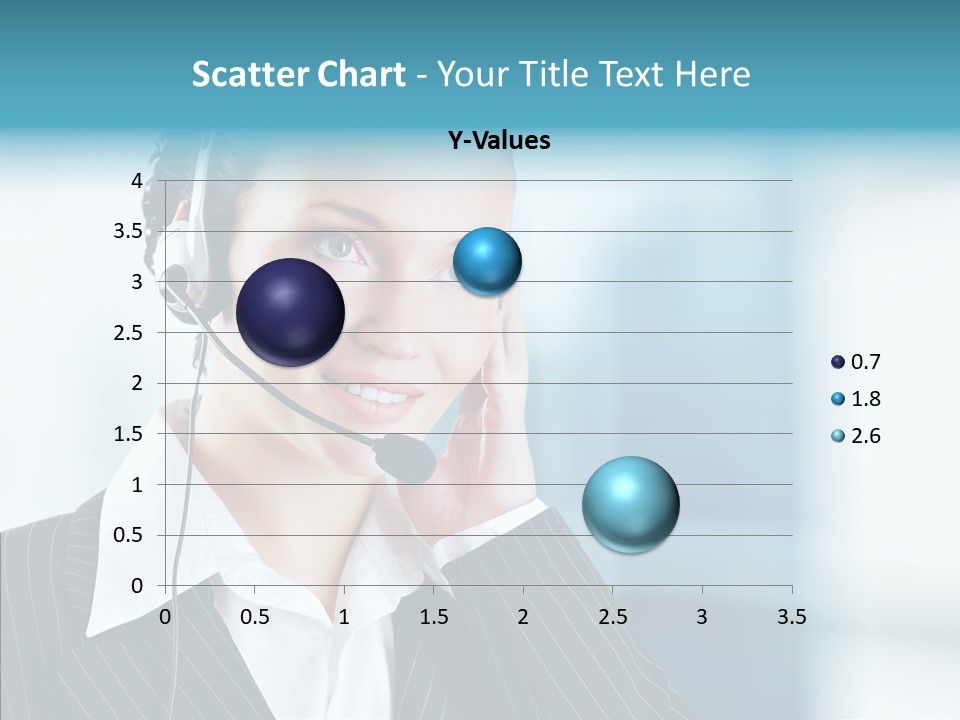 Headset Helpdesk Suit PowerPoint Template