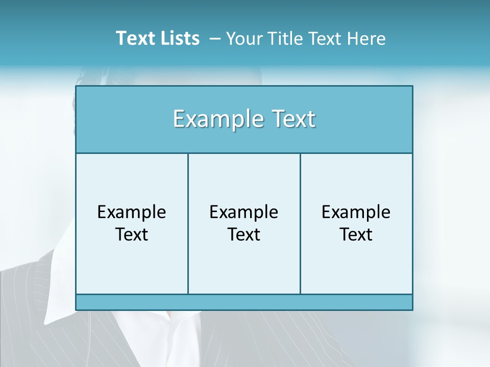 Headset Helpdesk Suit PowerPoint Template