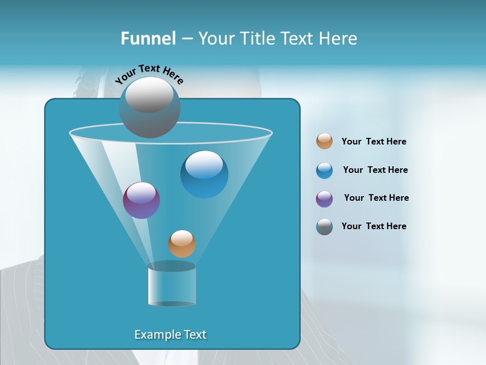 Headset Helpdesk Suit PowerPoint Template