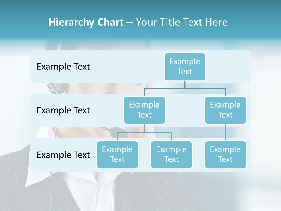 Headset Helpdesk Suit PowerPoint Template