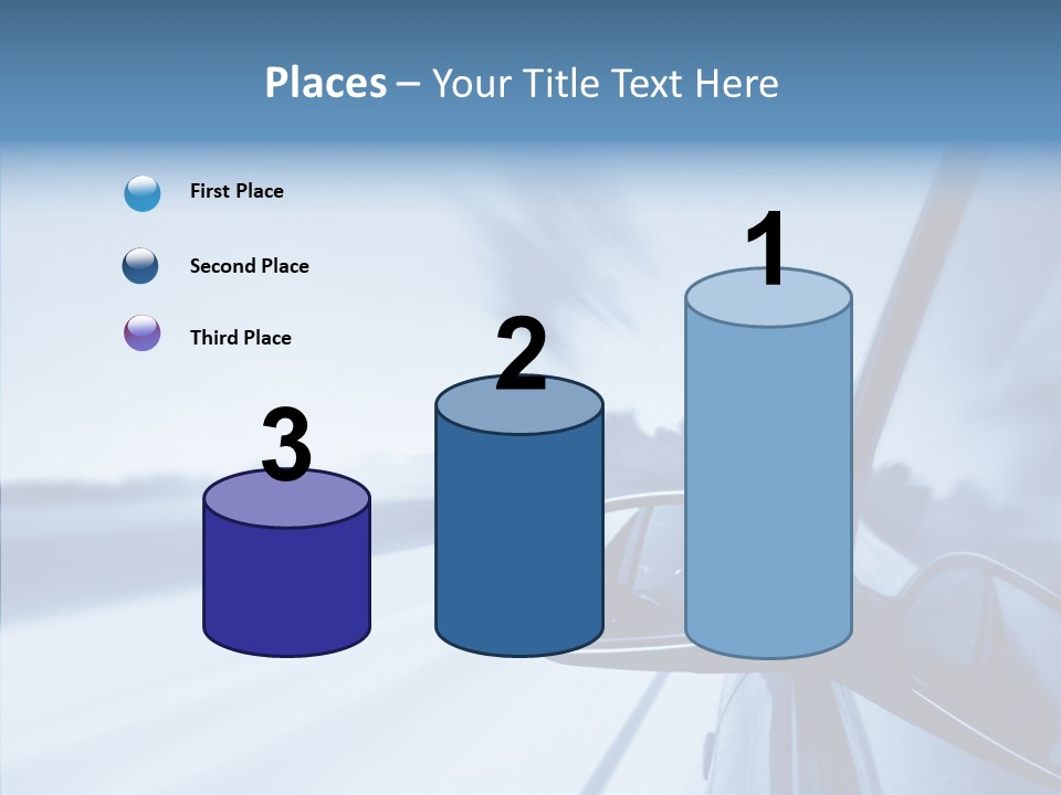 Outdoors Velocity Mirror PowerPoint Template