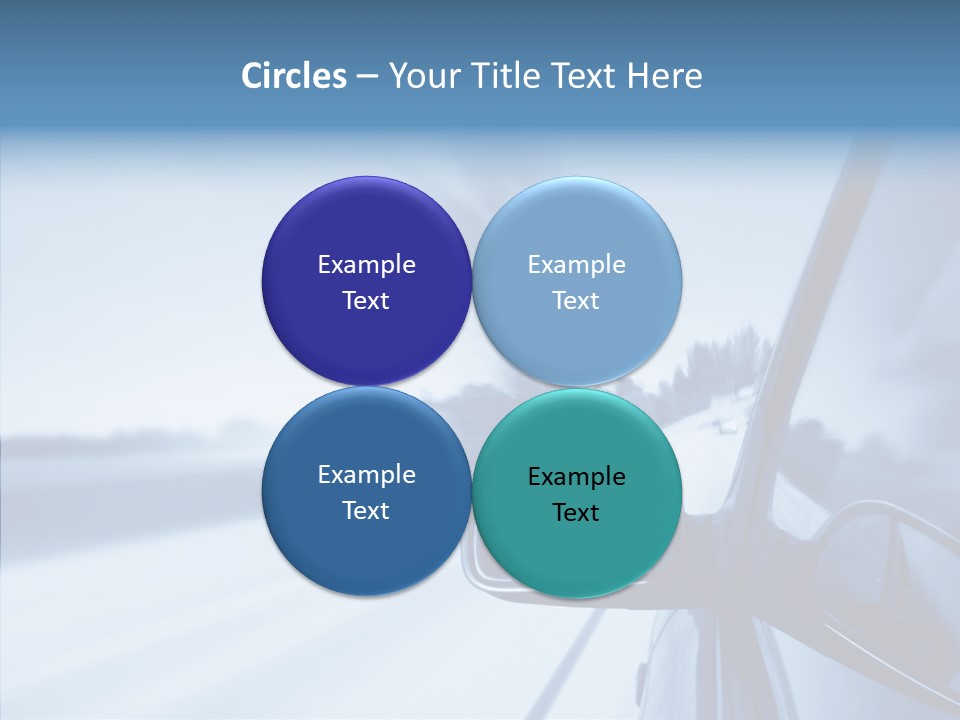 Outdoors Velocity Mirror PowerPoint Template