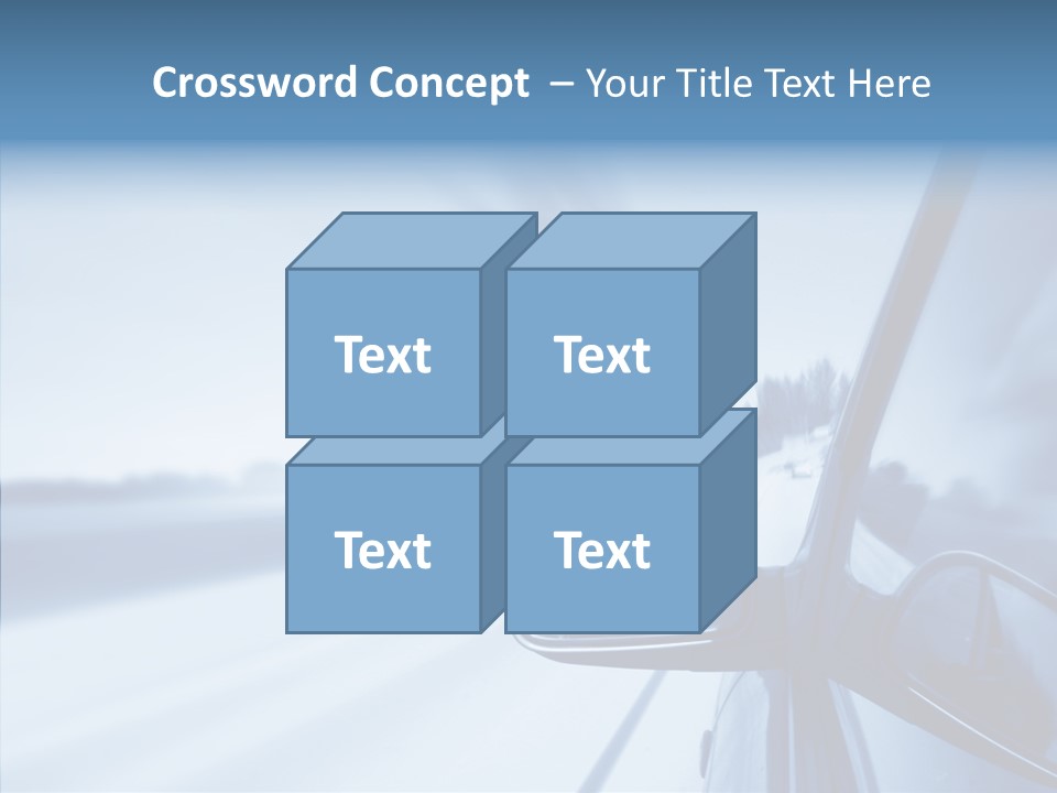 Outdoors Velocity Mirror PowerPoint Template