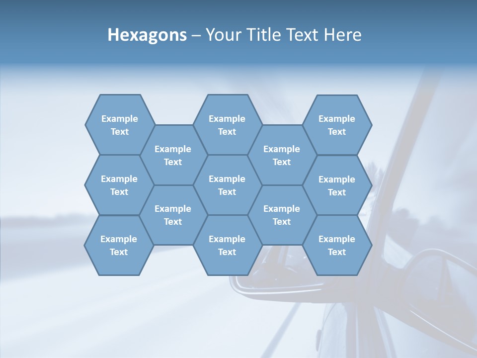 Outdoors Velocity Mirror PowerPoint Template