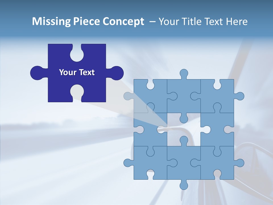 Outdoors Velocity Mirror PowerPoint Template