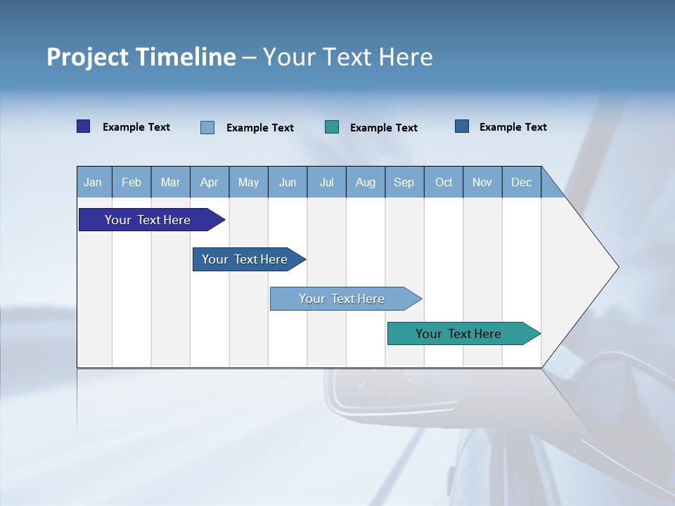 Outdoors Velocity Mirror PowerPoint Template
