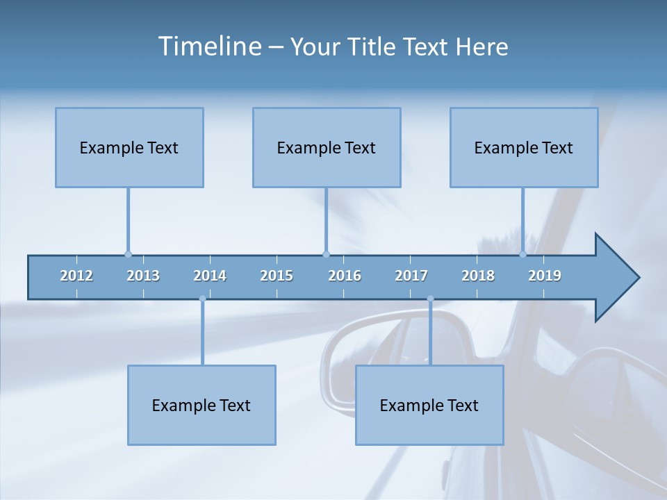 Outdoors Velocity Mirror PowerPoint Template