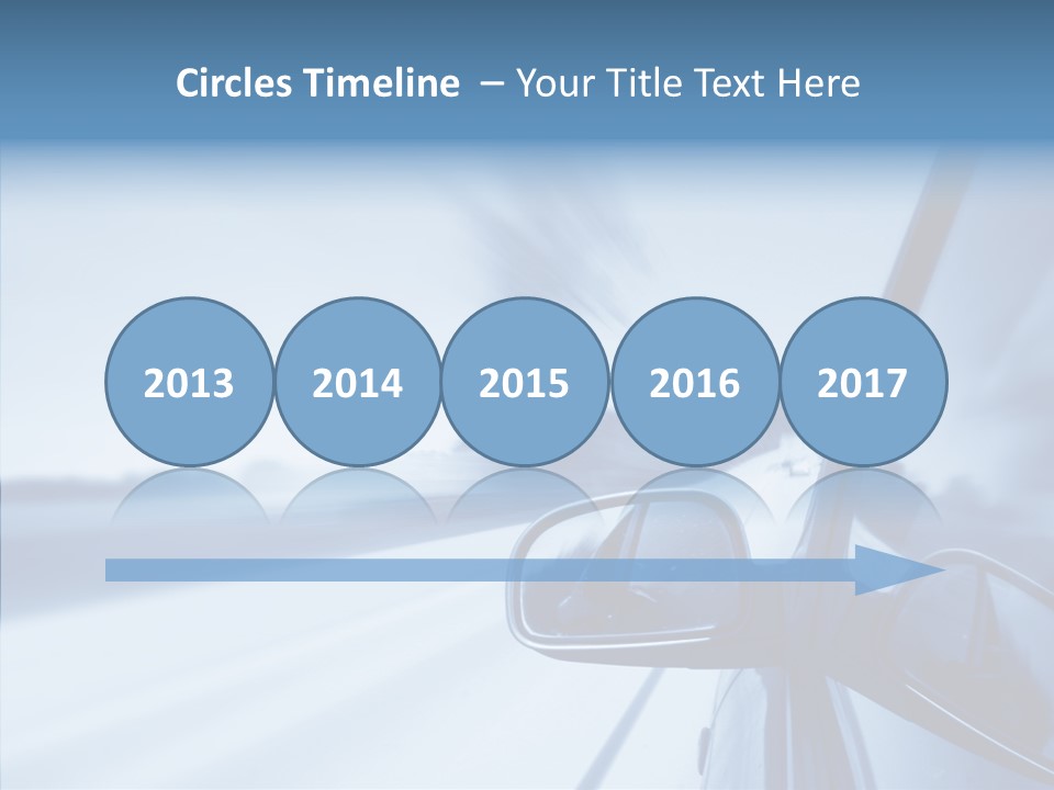 Outdoors Velocity Mirror PowerPoint Template