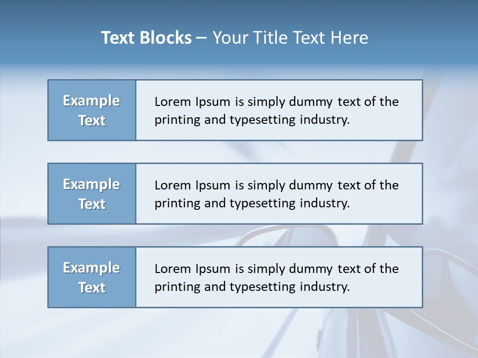 Outdoors Velocity Mirror PowerPoint Template
