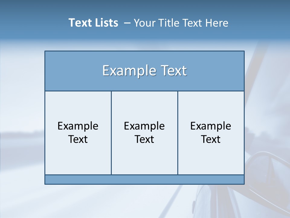 Outdoors Velocity Mirror PowerPoint Template