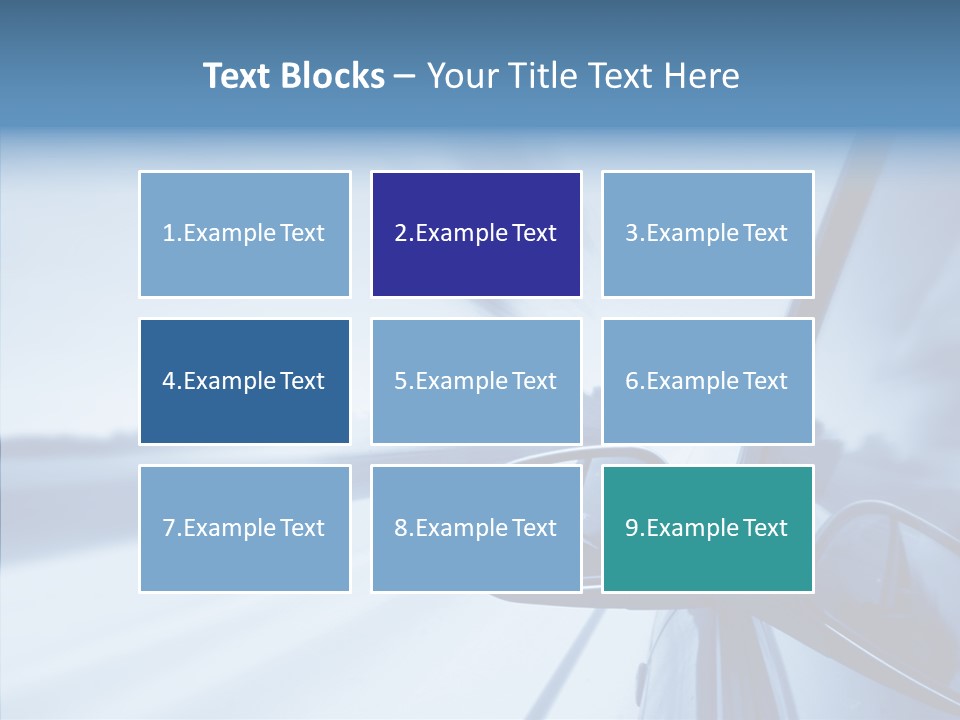 Outdoors Velocity Mirror PowerPoint Template