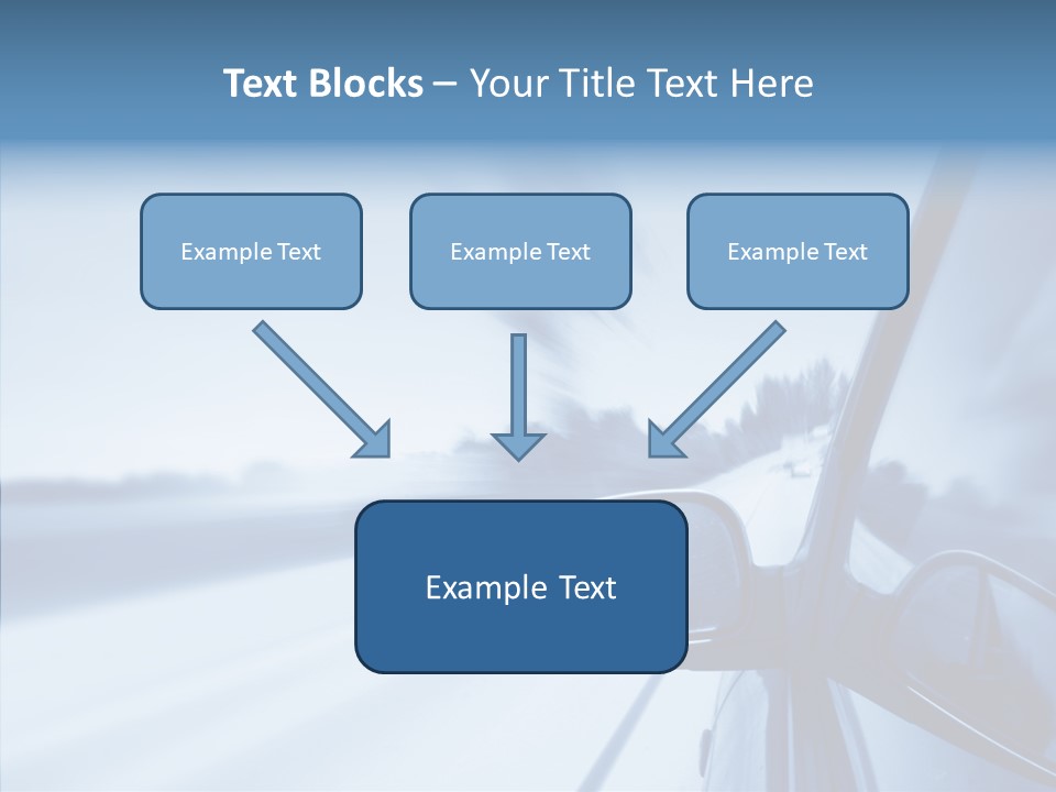 Outdoors Velocity Mirror PowerPoint Template