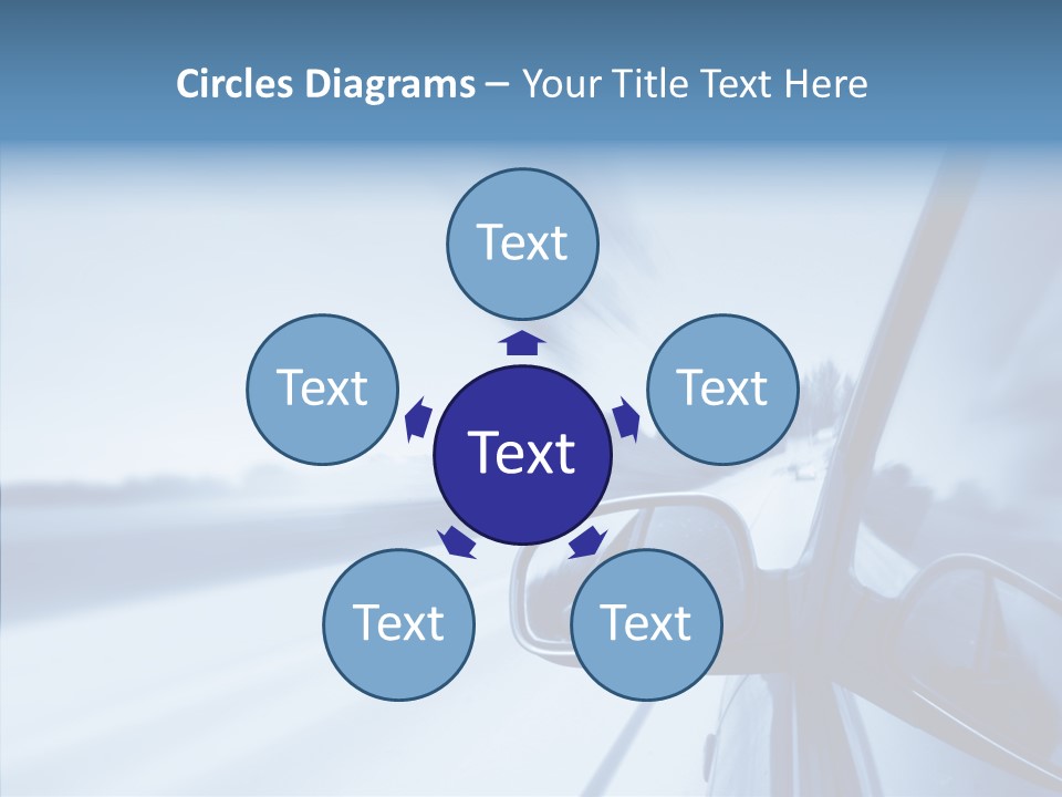 Outdoors Velocity Mirror PowerPoint Template