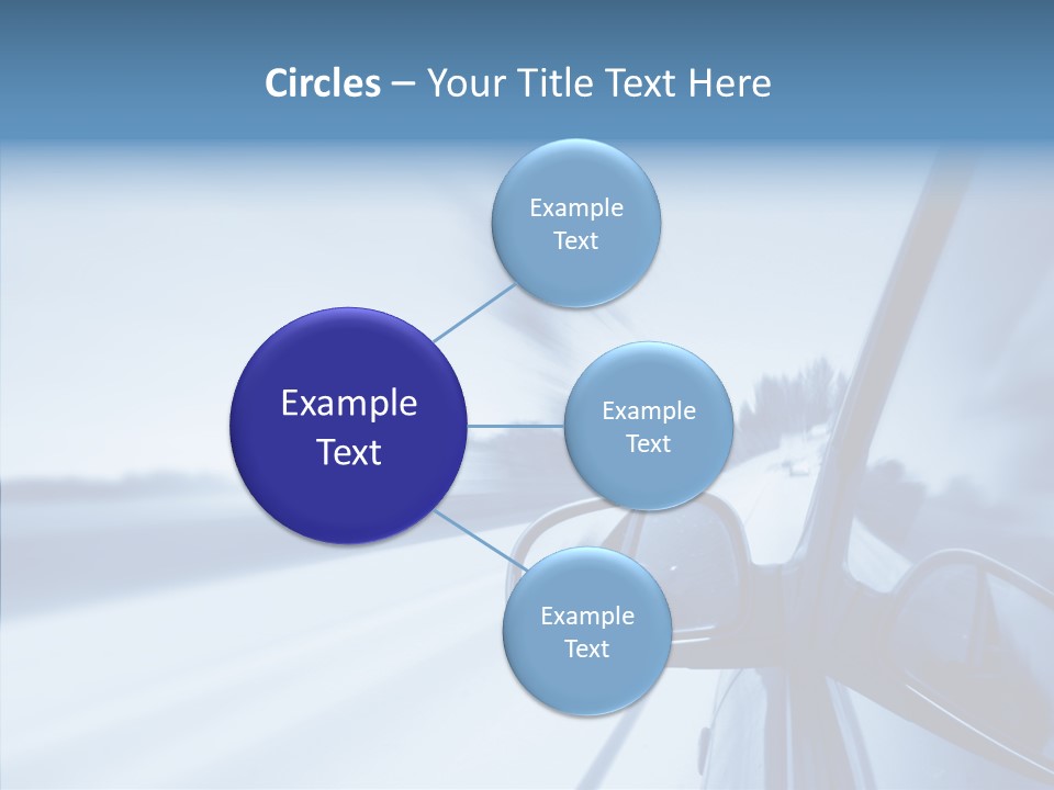 Outdoors Velocity Mirror PowerPoint Template