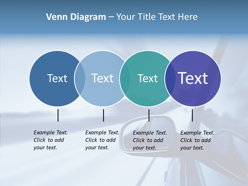 Outdoors Velocity Mirror PowerPoint Template