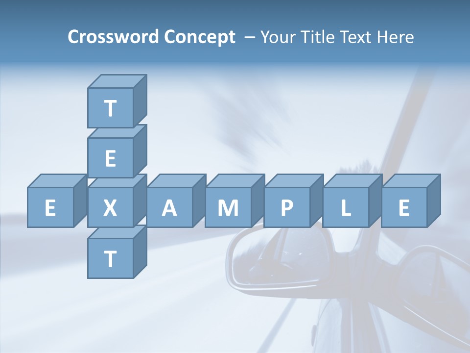 Outdoors Velocity Mirror PowerPoint Template