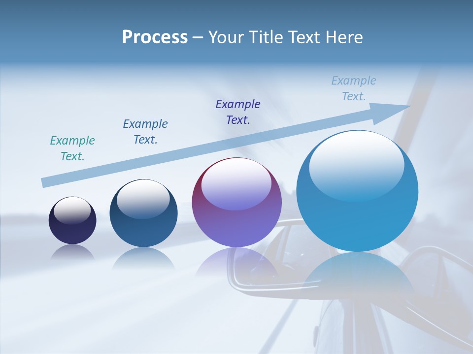 Outdoors Velocity Mirror PowerPoint Template