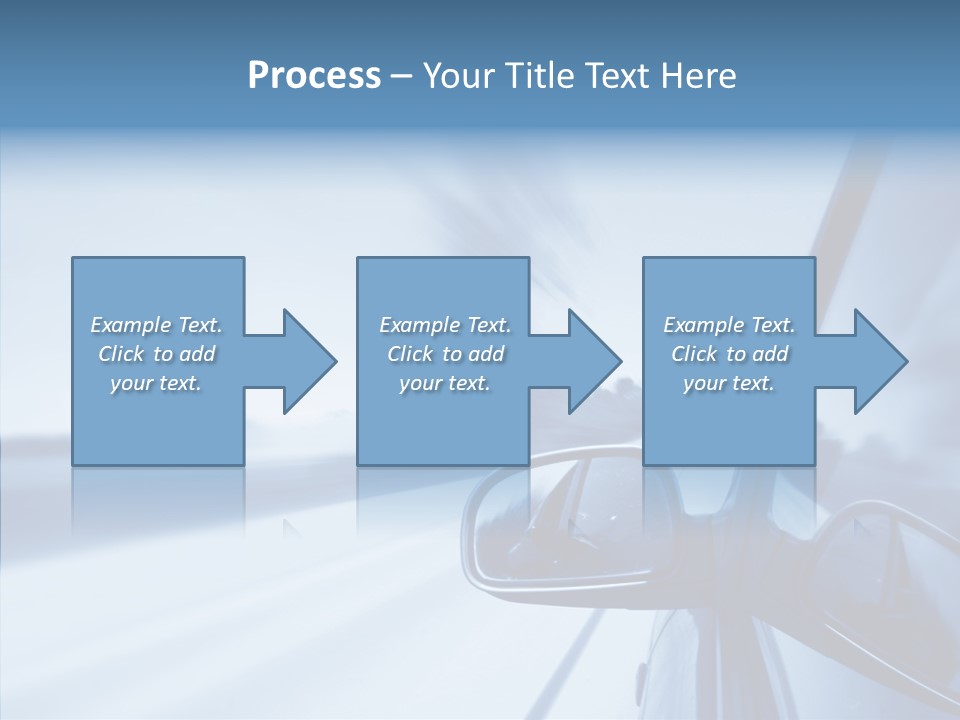 Outdoors Velocity Mirror PowerPoint Template