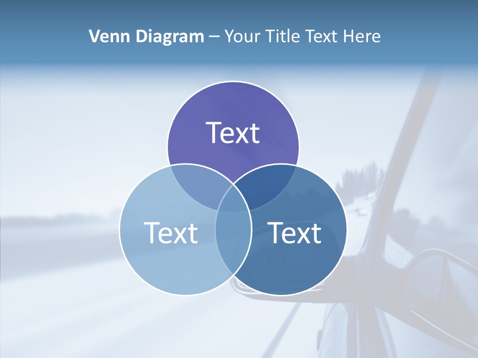 Outdoors Velocity Mirror PowerPoint Template