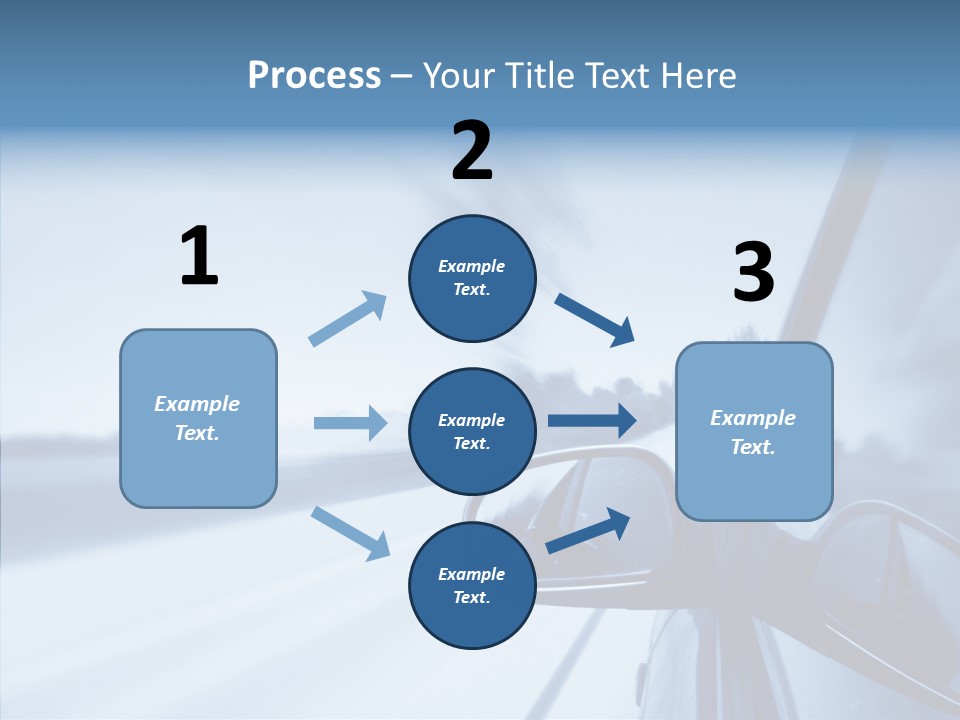Outdoors Velocity Mirror PowerPoint Template