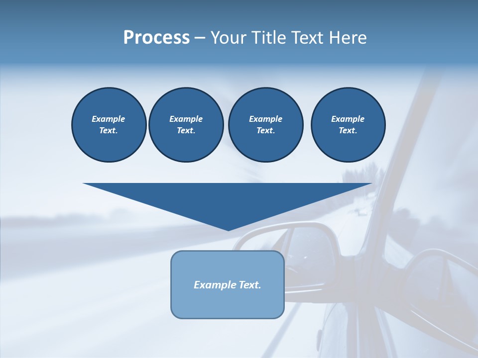 Outdoors Velocity Mirror PowerPoint Template