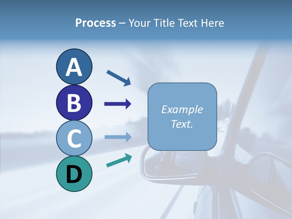 Outdoors Velocity Mirror PowerPoint Template