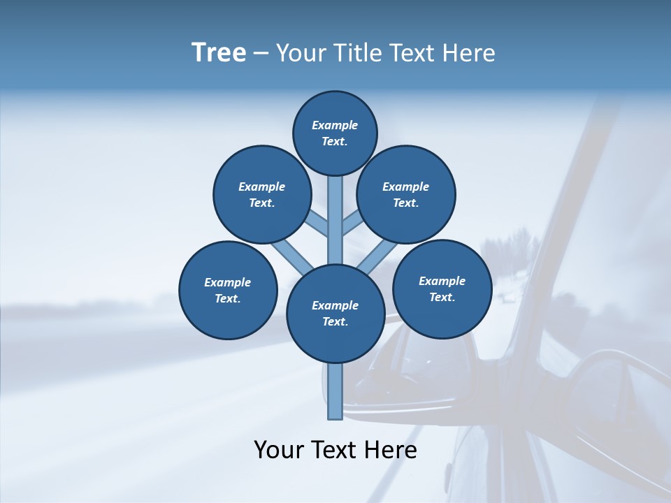 Outdoors Velocity Mirror PowerPoint Template