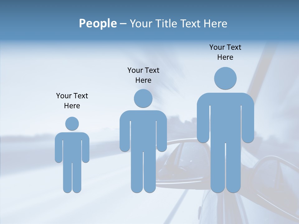 Outdoors Velocity Mirror PowerPoint Template